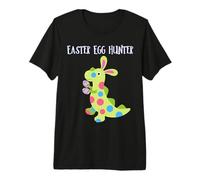 Easter Egg Hunter Dinosaur Eggs Funny Cute Boys Kids Girls Premium T-Shirt