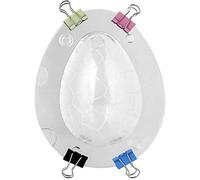 Easter Egg Large Size Chocolate Cake Mold, 3D Dinosaur Egg Chocolate Mold, Silicone Molds for Cake Jelly Pudding Baking Sugar Craft Decorating Mold, Easter Gift for Adults (Type A)