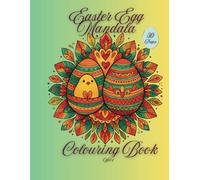 Easter Egg Mandala V1 Colouring Book (Mandala Easter Egg colouring books)