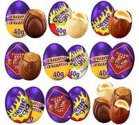 Easter Egg Mixed - Cad Caramel, White, Creme & Bscf Eggs Collection - 24 Mixed Eggs with Gift Tub | Perfect for Easter - New Stock - Easter Egg Hunts 2026