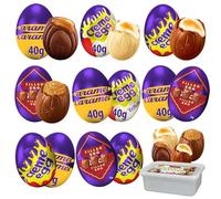 Easter Egg Mixed - Caramel, White, Creme & Bscf Collection - 24 Mixed Eggs with Gift Tub | Perfect for Easter - 2026 New Stock - cdb
