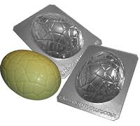 Easter Egg Moulds - Set of 2 - Make 14cm Tall Eggs - Large Cracked Design