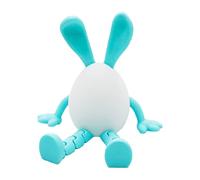 Easter Egg Ornaments, Versatile Placement, 6x8x9.5cm, 3D Printed Egg Toy, Bookshelf Easter Sculpture, Kid-Friendly & Safe, For Home Spring Party Farmhouse Living Room