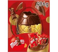 Easter Egg Selection by Maltesar - Teasers Milk, White Chocolate, Truffles & Mini Eggs | Best Chocolate Easter Gift For Family & Friends (Maltesers Crunchy Milk Chocolate Easter Egg 496g)
