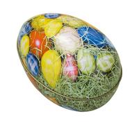 Easter Egg Shaped Container | Creative Cute Painted Easter Egg Holder | Tins Filler Easter Egg Container, Easter Eggs Shaped Candy Box Holder, Easter Egg Decoration