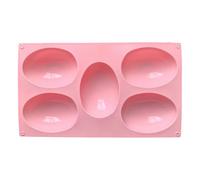 Easter Egg Silicone Chocolate Mould, 16/5-Cavity 3D Egg Shaped Baking Mold for Chocolate, Jelly & Candy Making, Ideal for DIY Mousse, Cake Pop, Ice Cube Trays & Soap Crafting for Kids and Adults