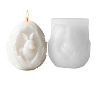 Easter Egg Silicone Mold,Easy Loosening Spring Decoration Creator | Easter Bunny Silicone Mold For Resin Casting | For Plaster Candle Making Home Decoration Party Art Projects Children