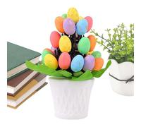 Easter Egg Table Tree - Twig Lights, Wedding Christmas Special Celebration | Easy Assembly, Party Decoration, Easy Assembly, Lights Timer Battery White Twig for Party Decor