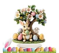 Easter Egg Tree Decorations - Hanging Decoration Kit, Vivid Pastel Egg Collection, Reusable Spring Craft Design with Smooth | Adorable Decoration Pieces for Designing Ga
