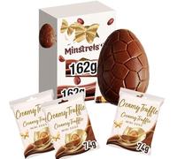 Easter Egg Variety Pack - 1 x Milk Chocolate Large Easter Egg 162g & 3 x Truffles Mini Eggs Bags 74g - Gy