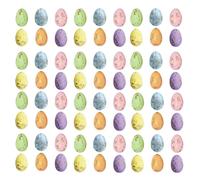 Easter Eggs Bulk,100 Piece Speckled Bright Color Decorations - Foam Easter Speckled Eggs - for Kids DIY Spring Displays Craft Basket Bowl Fillers Table Centerpieces Party Favors Holiday Props