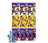 Easter Eggs Chocolate for Easter Gifts - Sweet Hamper of Dairy Milk 3 x Buttons 98g, 3 x Mini Eggs 97g, 3 x White Buttons 98g & Topline Easter Hanging Decoration. Great Chocolate Gift for Egg Hunt