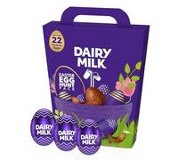 Easter Eggs Chocolate Hamper for Easter Gifts - Dairy Milk Mini Eggs Hunt Pack with Easter Card - Great Chocolate Gift for Kids Easter Egg Hunt, Eastr Basket
