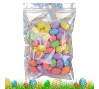 Easter Eggs - Colorful speckled foam eggs, festive egg decorations, lightweight decorative eggs | realistic Easter foam eggs with texture, assorted tiny eggs set spring decor, holiday celebr