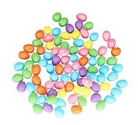Easter-Eggs Decorating-Eggs DIY Easter Simulation Painting Handmade Plastic-Egg Children's Education (Multicolor, One Size)
