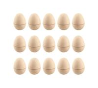 Easter Eggs for Painting - 15 Pieces Decorative Paper Eggs for Kids and Girls, Spring Holiday Craft Activity, Versatile Interactive DIY Egg Set for Bedroom, Desk, Living Room