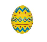 Easter Eggs Giant Easter Egg Reusable Plastic Pvc Garden Ornament Large Party Balloon For Celebration(Yellow)