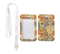Easter Eggs ID Card Holders with White Lanyard, Card Holder Office, Vertical ID Cards Protector for Paramedic, Vertical Cards Protector for Staff, Nurse Accessories Paramedic Accessories
