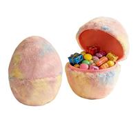 Easter Eggs Plush Eggs Festival Party Decoration With Storage Candy Gifts Eggs Easter Easter, eggs giant party easter table fillable giant basket egg filled egg mini decoration easter shelf de