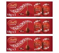 Easter Eggs & Seasonal Treats Multipack - Variety of Chocolate Eggs, Sweets & Treats - Seasonal Easter Gift - Assorted Flavours & Sizes (Lindt LINDOR Filled Egg Milk 15 x 18g)