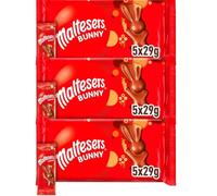 Easter Eggs & Seasonal Treats Multipack - Variety of Chocolate Eggs, Sweets & Treats - Seasonal Easter Gift - Assorted Flavours & Sizes (Maltesers Milk Chocolate Bunny Multipack 15 x 29g)