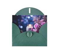 Easter Eggs with Butterfly Print Blank Cards and Envelopes 5" x 6" for Wedding Birthday Invitations and All Occasions