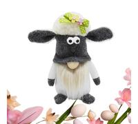 Easter Faceless Doll, Easter Stuffed Faceless Doll | Plush Dwarf Doll with Christmas Decorations - Plush Christmas Decoration Gnomes Decorated with Lamb Head Covers