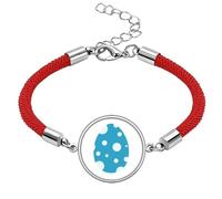 Easter Festival Spots Egg Lucky Red String Bracelet Rope Bracelet Handmade
