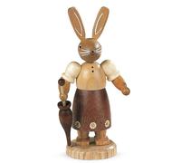 Easter Figure Bunny Lady Rabbit Women Natural Small Height 11cm New Decoration