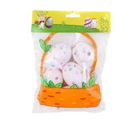 Easter Foam Egg Pendant DIY Decoration, Holiday Party Scene Prop for Window and Hanging Display