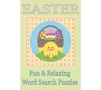 Easter Fun & Relaxing Word Search Puzzles: 60 Word Search, Crossword and Sudoku Brain Games with Solutions - Easter Activity Book for Kids and Adults