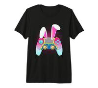 Easter Gamer Bunny Controller Rabbit Ears Funny Video Game Premium T-Shirt