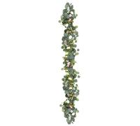 Easter Garlands - Soft Rubber Silk Flower PE 170 cm | Spring Green Vines Artificial Egg Wreaths | Home Decor Hanging Foliage for Decorating Mantles, , Walls and Dining Tables on Holiday
