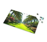 Easter Gifts A Vibrant Pathway Lined With Palm Trees Picture Puzzle Easter Gifts Boy Toys(1000PCS)