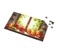 Easter Gifts For Adults Preserved Fruits And Vegetables By The Window Picture Puzzle 1500 Piece Puzzle Puzzles For Toddlers 2-4(300PCS)