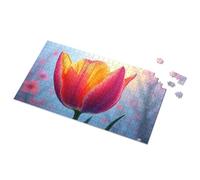Easter Gifts For Adults Radiant Tulip In The Morning Light Picture Puzzle Games For Kids 8-12 Toddler Toys(500PCS)