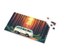 Easter Gifts For Adults Van Life: Exploring Nature With Adventure Awaits Picture Puzzle Easter Gifts For Adults Puzzles 500 Pieces(1000PCS)