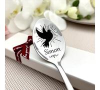 Easter Gifts for Kids Thoughtful Easter Gift for Children Ideas Religious Spoon Engraved name Personalised Forever Memorable Holy Catholic Gift Traditional Family Easter celebration Present Girl | Boy