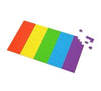 Easter Gifts For Toddlers Rainbow Stripes: A Colorful Palette Picture Puzzle Puzzles 500 Pieces For Adults Puzzle Board(1000PCS)