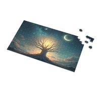 Easter Gifts For Toddlers Tree Of Life Under The Stars Picture Puzzle Toys & Games 1000 Piece Puzzles(300PCS)