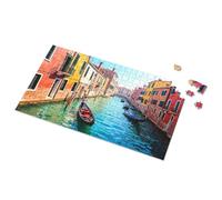 Easter Gifts For Toddlers Venetian Canals: A Gondola Journey Picture Puzzle Toddler Puzzles Jigsaw Puzzles 300 Pieces For Adul(300PCS)