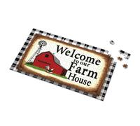 Easter Gifts For Toddlers Welcome To Our Farmhouse: A Cozy Barn Scene Picture Puzzle Toys For Boys 6-8 100 Piece Puzzles For Kids(1000PCS)