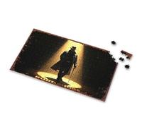 Easter Gifts Roadhouse: The Lone Sheriff'S Shadowed Journey Picture Puzzle Puzzle 1000 Pieces Puzzle 1000 Pieces(1000PCS)
