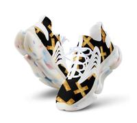 Easter Glittery Crossed Men’s Running Shoes Comfortable Sneakers