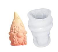 Easter Gnomes Resin Molds - 60g Polymer Material, Figurine Shape Set, Modeling Craft Tool, Texture Detail Development Artistic for Fabrication Process | Confectionery Tasks Wax Projects Clay Studios