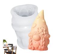 Easter Gnomes Resin Moulds - 3 Sizes EasterDwarf Figurine Mold | Silicone Easter CandleMold - DIY Gift | Craft Mold - Soap, Chocolate, Candle Making | Home, Party, Holiday =