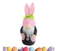 Easter Gnomes Stuffed Easter Gnome Cute Gnome Decoration Small Plush Easter Gnomes for Easter Decorations, Face Doll with Easter Bunny