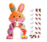 Easter Golf Game Set,Easter Portable Activity - Tiny Golf Course with Balls and Clubs | for Family Gathering Party Indoor Home Living Room Bedroom Playroom