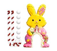 Easter Golf Game Set | Portable Entertainment Activity | Party Golf Course with Balls & Clubs,for Family Gathering Party Indoor Home Living Room Bedroom Playroom