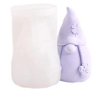 Easter Gonk Molds for Candle Making, St Patrick Swedish Santa Scandinavian Elf Candle Shape, Silicone Mold for Party Supplies Crafting, Easter Egg Decorations